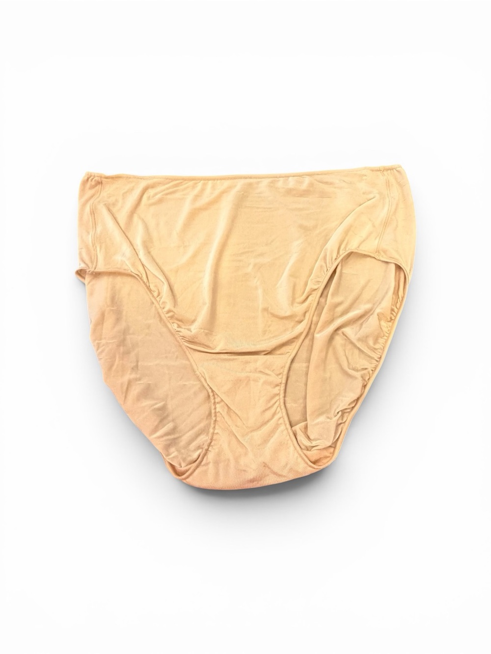 Jockey Women’s Microfiber Stretch Hip Brief Panties Beige Size 9 1X‎ NEW Snags